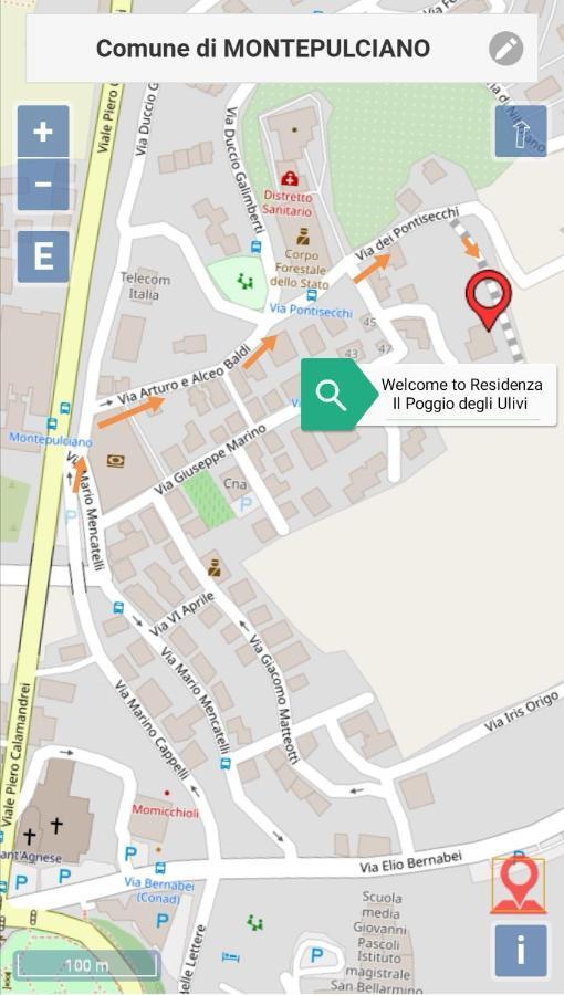 Residenza Al Poggio Degli Ulivi Villa Montepulciano Stazione Екстериор снимка